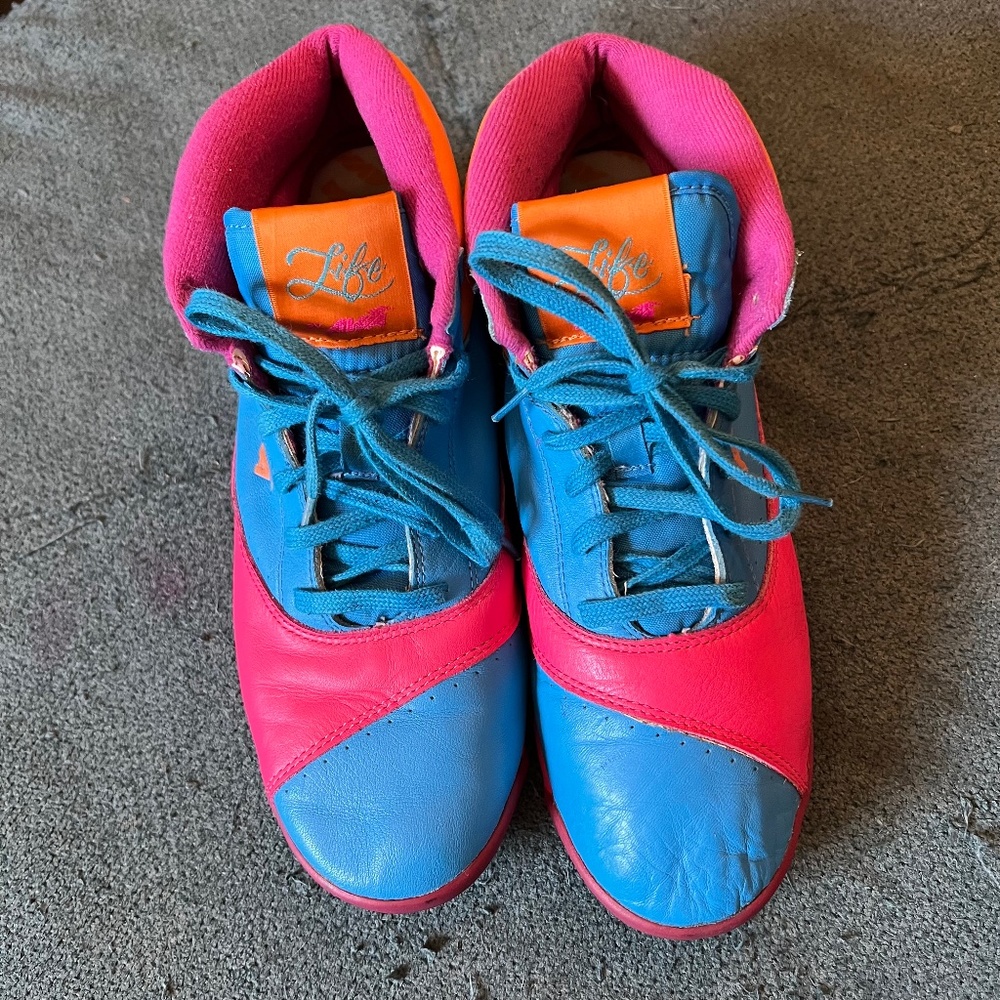VINTAGE 1980's Avia Life Tri-Color High Tops Size: 8.5